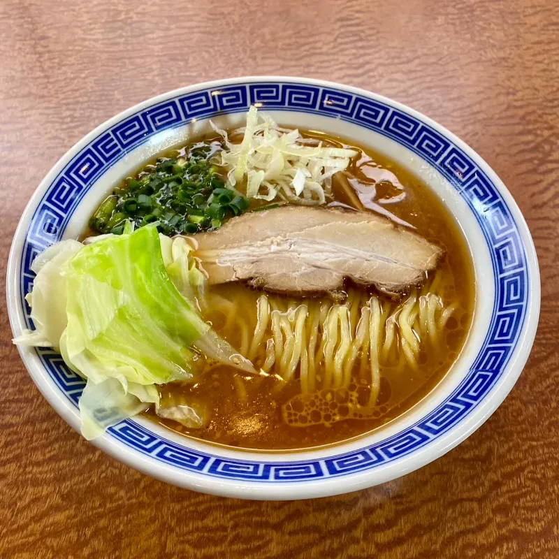 魚介醤油ラーメン